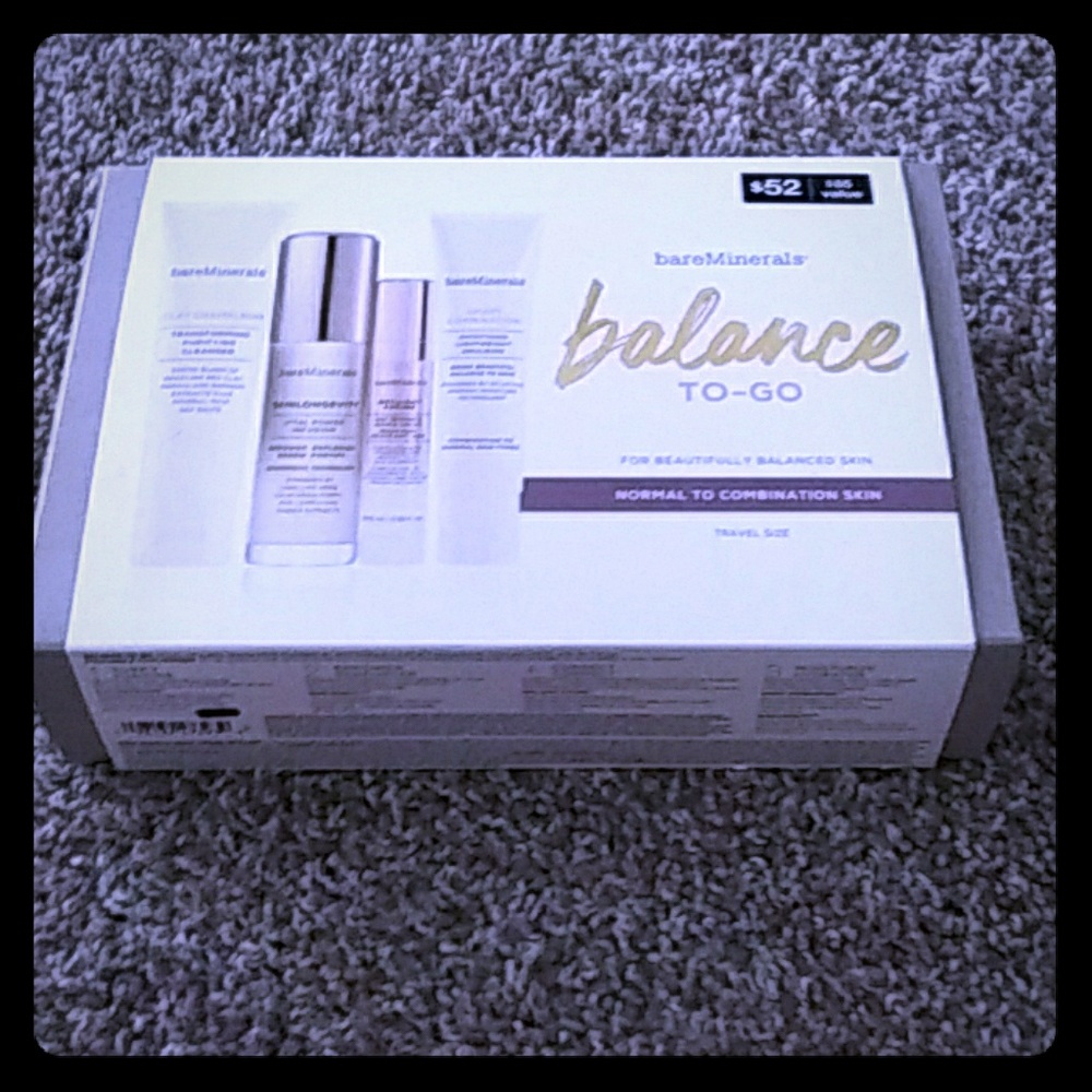 Bare Minerals Balance skin care kit